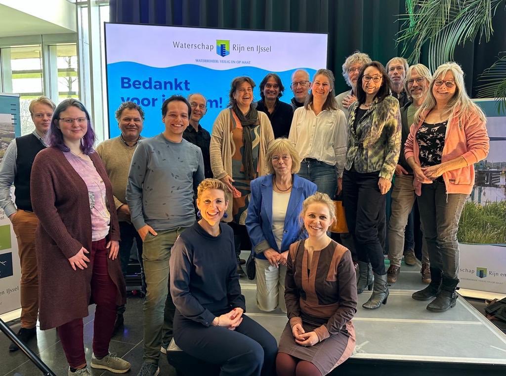 Bedankt aan iedereen die @waternatuur_rij  heeft gestemd! We zijn blij met 5 zetels en de plek als eennagrootste partij. Natuurlijk horen daar felicitaties bij voor de winnaar BBB! En complimenten aan onze fantastische kandidaten hier vanmiddag in Doetinchem.