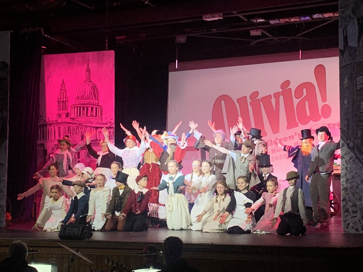 These two and their friends completely smashed it last night for opening night of Olivia with #HaddoChildrensTheatre . One proud Mama of her two stars and one assistant director children; and one proud Secretary for all the kiddos!  Amazing group of 8-15yr olds 🥰
