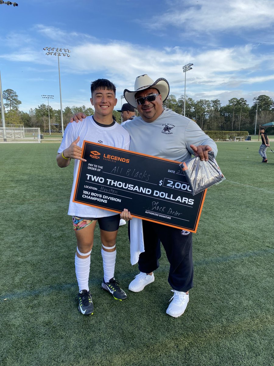 SHOCK DOCTORS LEGEND SHOWCASE-HOUSTON TEXAS 18u CHAMPS !!! #allblacks #pylon #champs