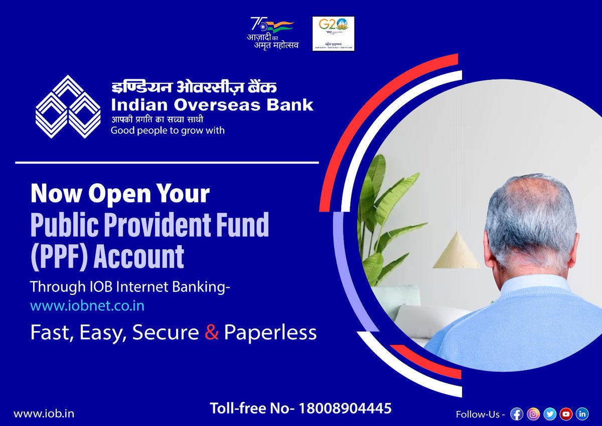 Indian Overseas Bank on Twitter "Now Open your PPF account through IOB