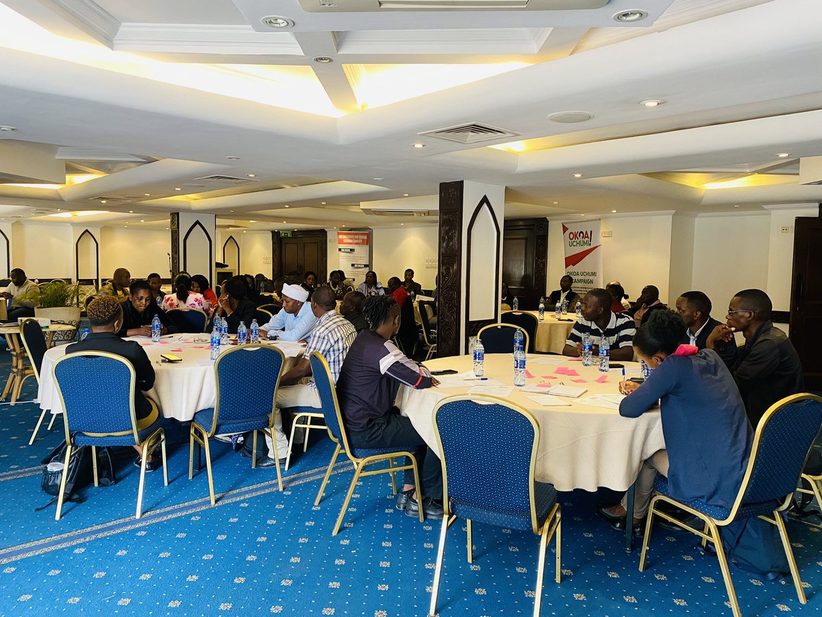 TISAKenya's tweet photo. Taking citizens through a training for trainers on implications of the Kenya tax framework on Micro Small and Medium Enterprises(MSMEs) on informal traders, youth, women and marginalized communities. #MakingServicesWork @niscof_a @publicfinanceb1 @christian_aid @KariobangiSJC https://t.co/Q6BWLo0gPx