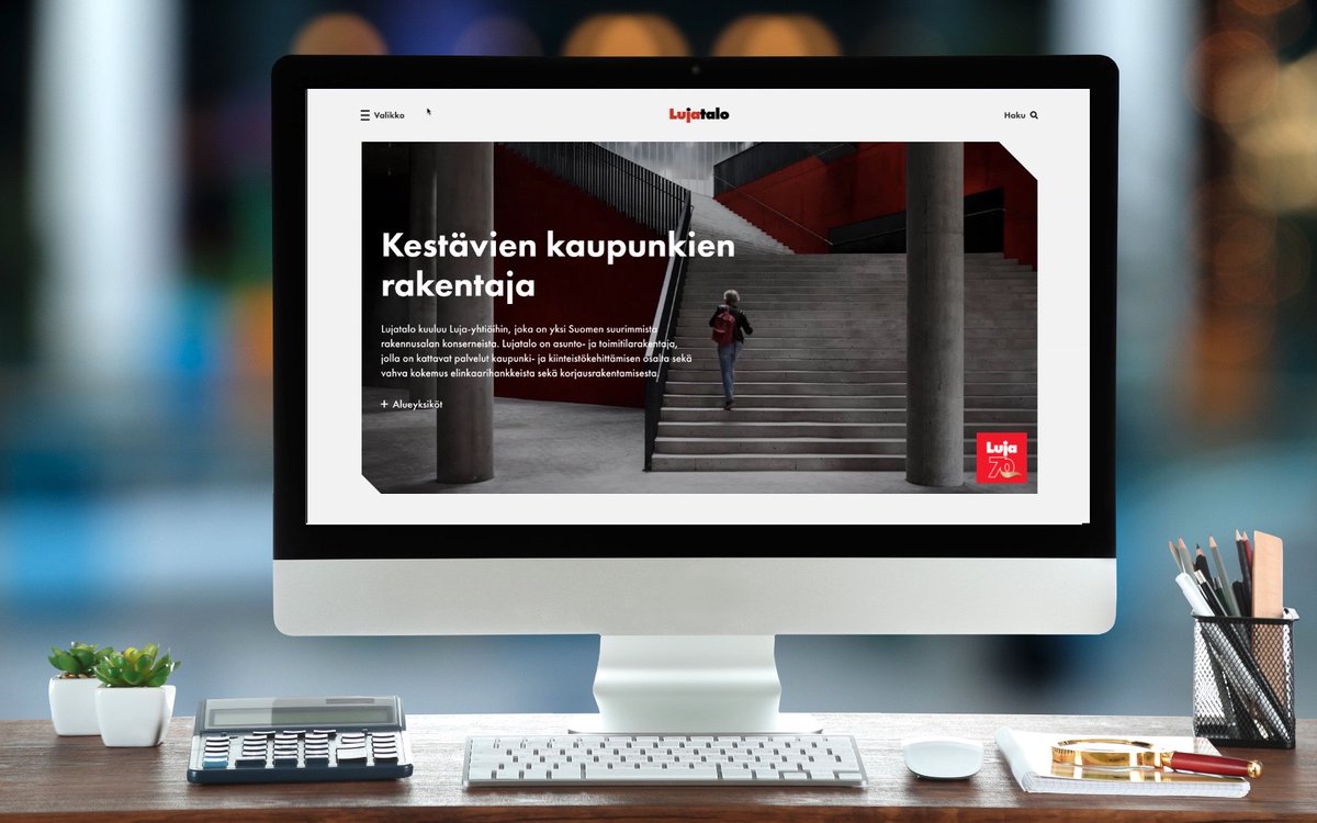 Pssst.. Meillä on uudet nettisivut. Käy vilkaisemassa! lujatalo.fi
#Lujatalo #Luja70v