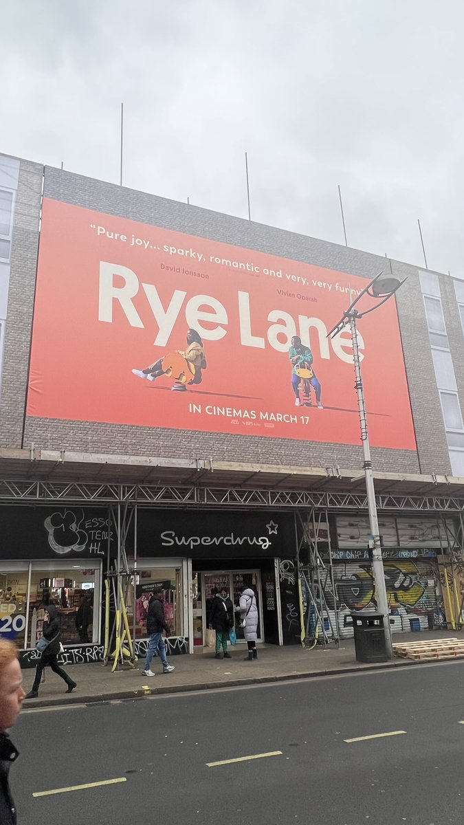 THIS ISN’T A DRILL! TODAY IS THE DAY! RYE LANE HITS CINEMAS UP AND DOWN THE UK🤯 A DREAM COME TRUE! @tommelia @RaineAM 😱😱😱😱😱😱😱😱😱😱😱😱😱 IF YOU CAN, PLEASE GET TO THE CINEMA THIS OPENING WEEKEND! WE MADE A FILM ABOUT BLACK JOY, SOUTH LONDON AND LOVEEEEEE ❤️#RYELANEMOVIE