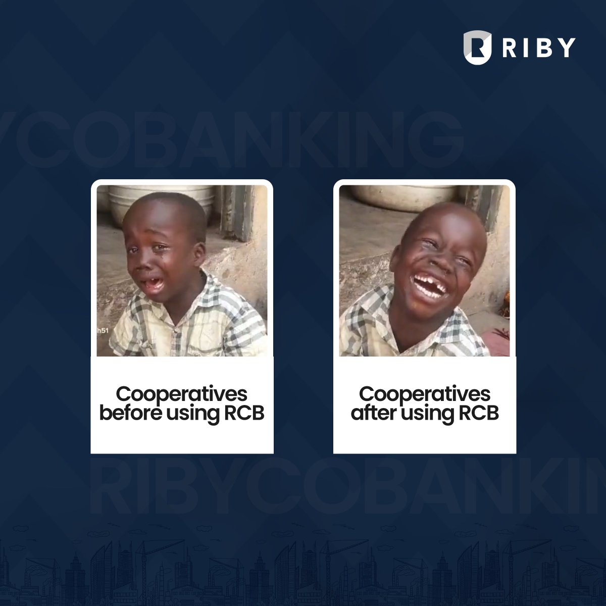 Cooperative activities like contributions, withdrawals, record management, loan repayment etc have been seamless and easy on RIBY CoBanking. To get started, call 08092222109 or visit riby.ng #bettertogether