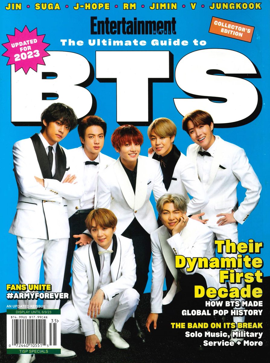Kino_Yosho's tweet photo. 丸ごと1冊 #BTS 特集号の #EntertainmentWeekly #Collectors #edition-X好評発売中です。ウェブでのご注文はこちら→https://t.co/QcLOVz4m87(あ)#海外マガジン #magazine #洋雑誌 #BANGTAN #music #ARMY #YetToCome #kpop #music #baddecisionswithbts https://t.co/eEOJGWoa19