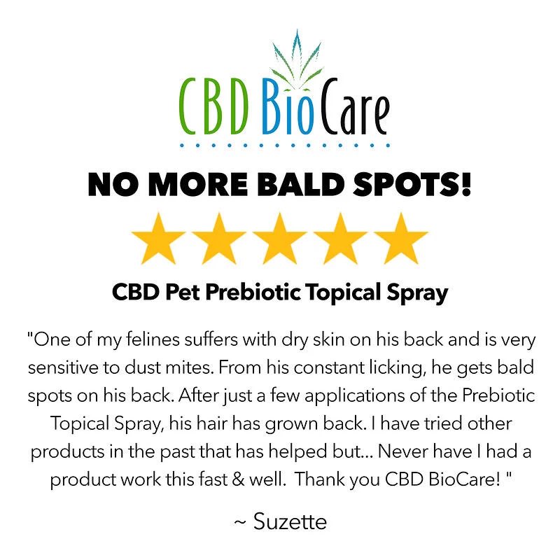 Do you or your pet suffer from #SeasonalAllergies?

Our #CBD #PrebioticSpray can work wonders for both you and your pet this allergy season!

Read amazing real customer reviews below…

Save $10 NOW!

Shop-cbdbiocare.com/?a_aid=CBDreli… 

#AllergyRelief #HotSpots #BaldSpots