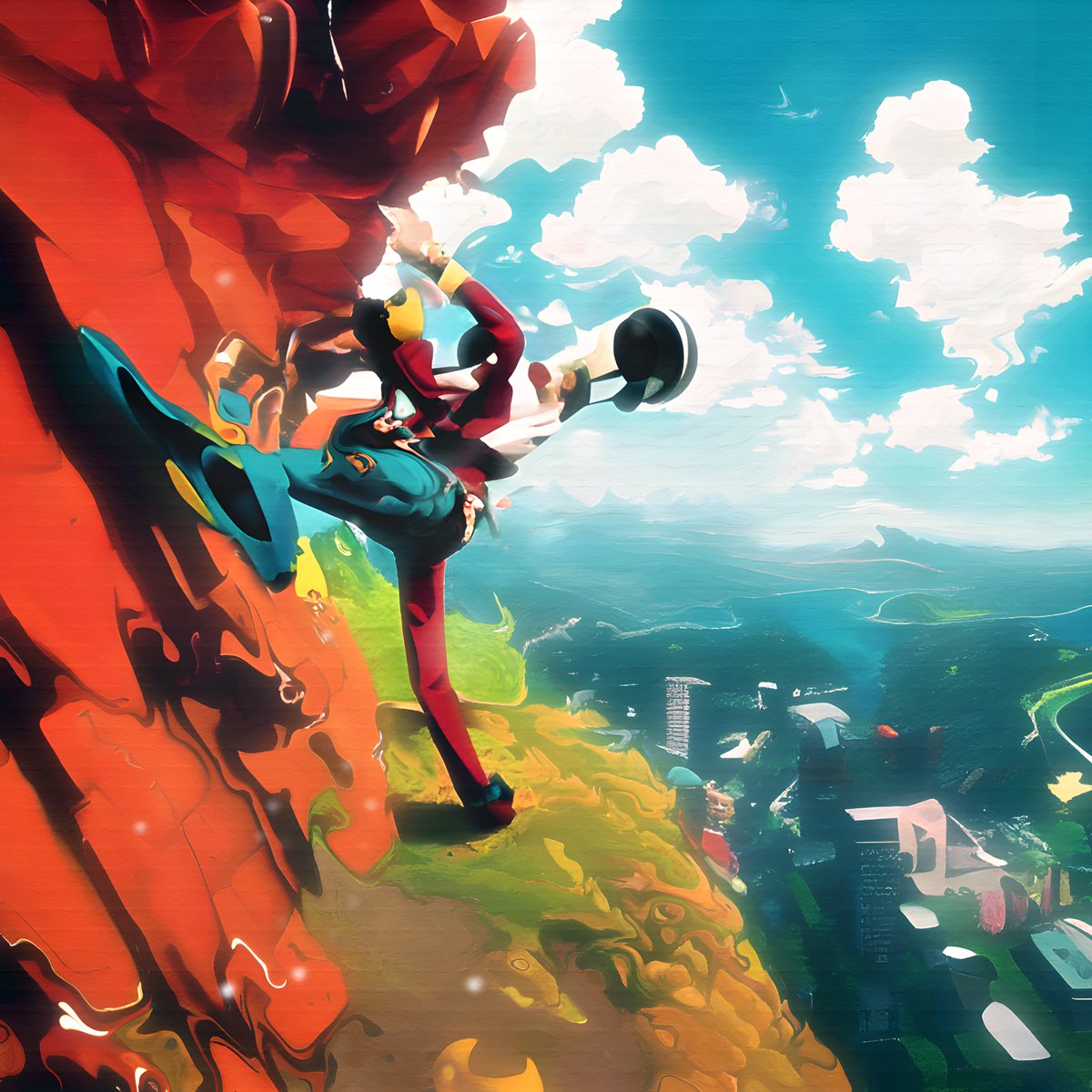 nowgorithm_art's tweet image. loner's journey.

NOWBJKT23 [12]
Collection of AI + PS experiments.

10/10 editions
2.3 xtz

objkt.com/asset/KT18v4NM…

#objktcom #tezos #aiart #aiassistedart