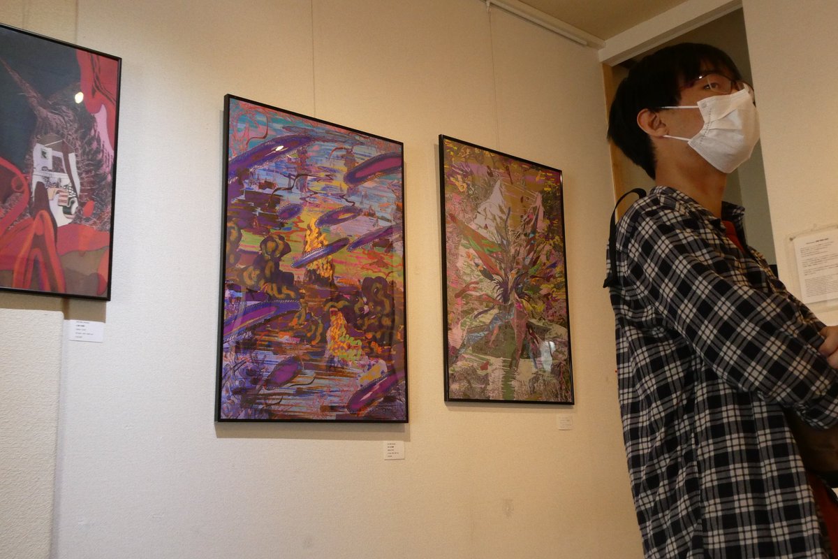 Sim_moby's tweet photo. S T A R T
<49th exhibition>
8th solo exhibition
設置を終えて展示を始めます!
名古屋ギャラリーで開かれる8回目の個展。
煉獄の風景 #SIM_Scenery 作品と
最新フィジカル作品シリーズ #SIM_Opacity も初公開です。
#NFTJapan #NFTJPN #NFTartist
#nagoya #NFTArts #opensea
#nftcollectors https://t.co/inOVFJUT3x