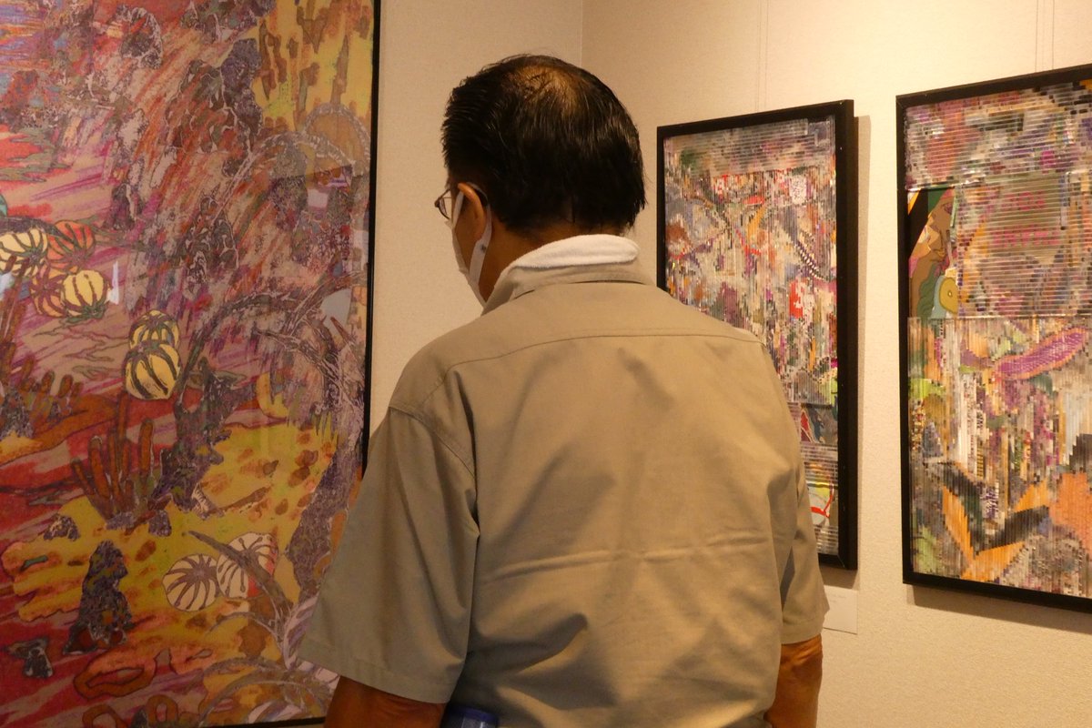 Sim_moby's tweet photo. S T A R T
<49th exhibition>
8th solo exhibition
設置を終えて展示を始めます!
名古屋ギャラリーで開かれる8回目の個展。
煉獄の風景 #SIM_Scenery 作品と
最新フィジカル作品シリーズ #SIM_Opacity も初公開です。
#NFTJapan #NFTJPN #NFTartist
#nagoya #NFTArts #opensea
#nftcollectors https://t.co/inOVFJUT3x