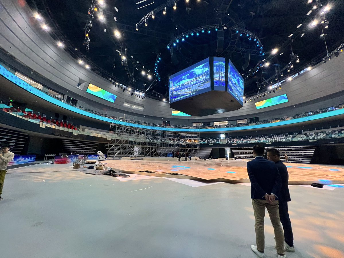항저우 AG e스포츠 경기장 내부... 생각보다 커서 놀랐네 pic=AESF - Asian Electronic Sports ...