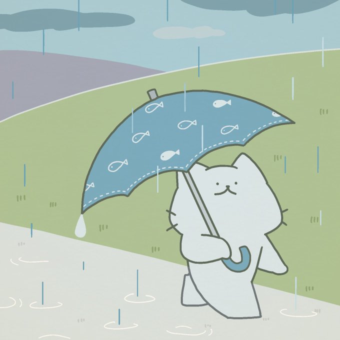 「blue umbrella」 illustration images(Latest｜RT&Fav:50)