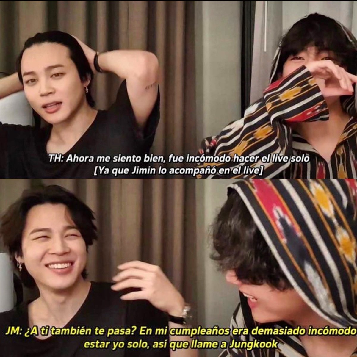 EARMYKOOKMIN's tweet photo. ¿Y quien mejor que el esposo para sentirse cómodo, verdad? 🥰

#MatrimonioJeon
#MingukyIsReal 
#AmorMinguk 
#MiHistoriaFavoritaDeAmorElMinguk
#MingukyForever 
#NoMasHateAlMinguky https://t.co/oenSTwJjnF