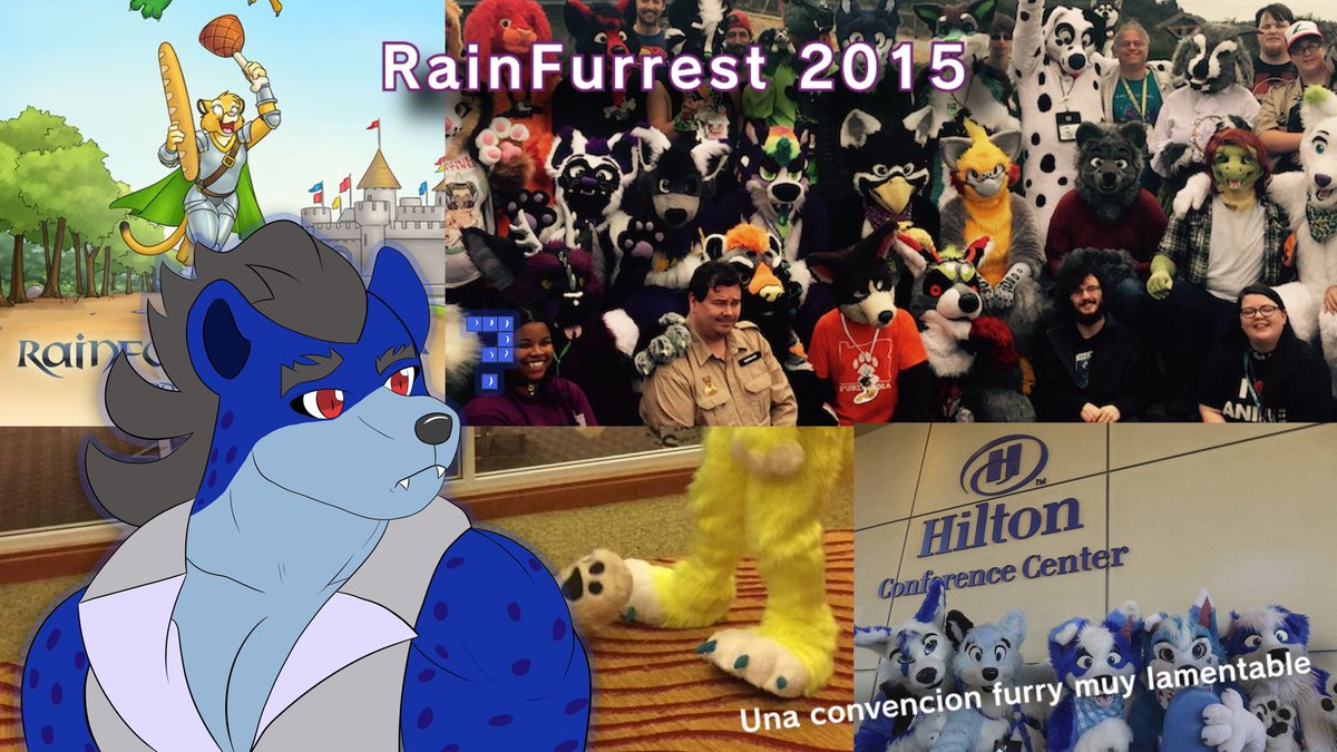kazuhisa_hyena's tweet photo. Se viene un nuevo video~ se tratara del Desastre irremediable de una convencion furry: Rainfurrest 2015 #documentation #rf2015 https://t.co/oSF4rqhKSv