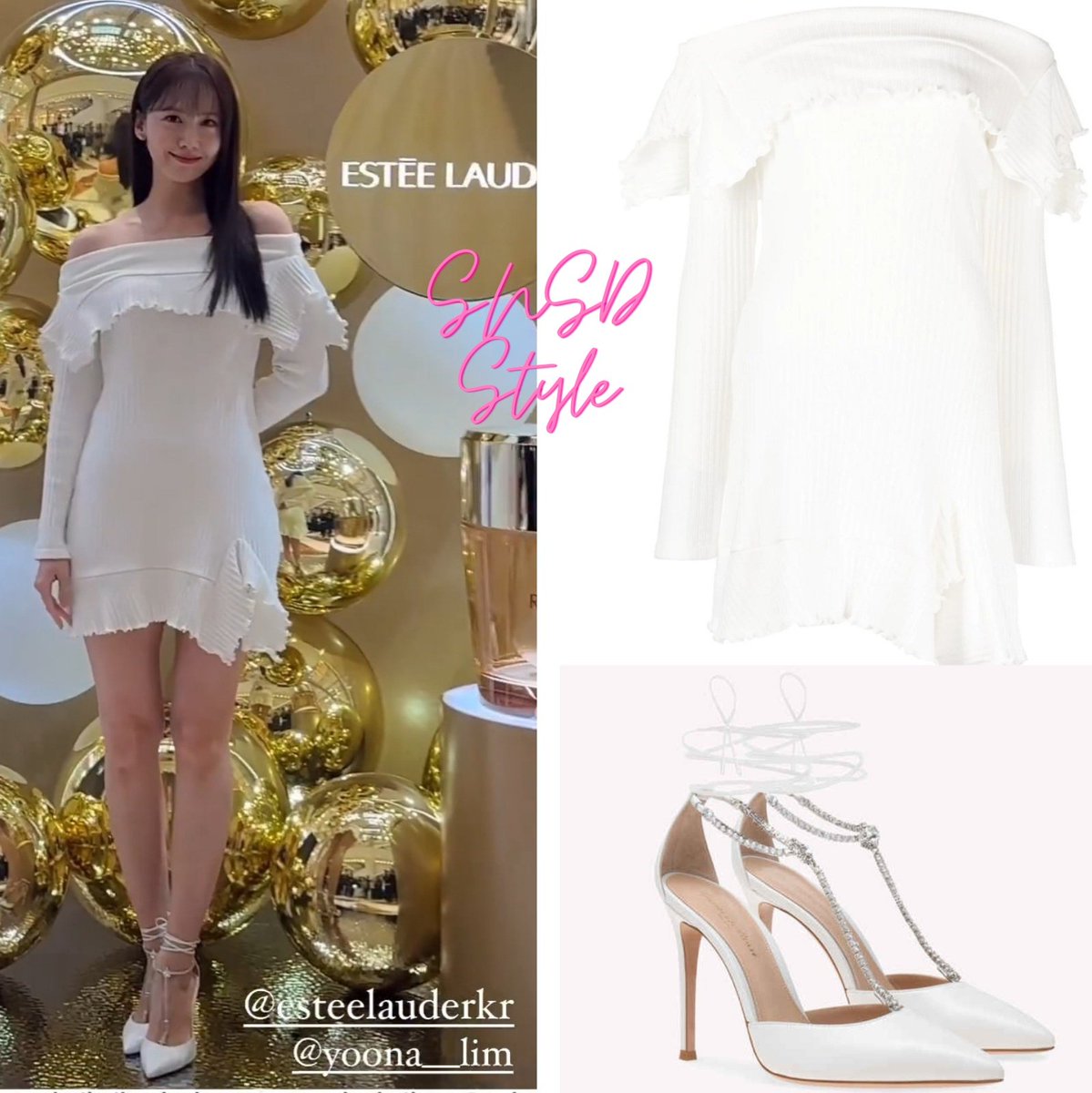 230316 Estee Lauder event #YoonA

Goen.J dress $510
Gianvito Rossi heels £1,030

#SNSD #girlsgeneration #소녀시대 #LimYoonA #윤아 #임윤아