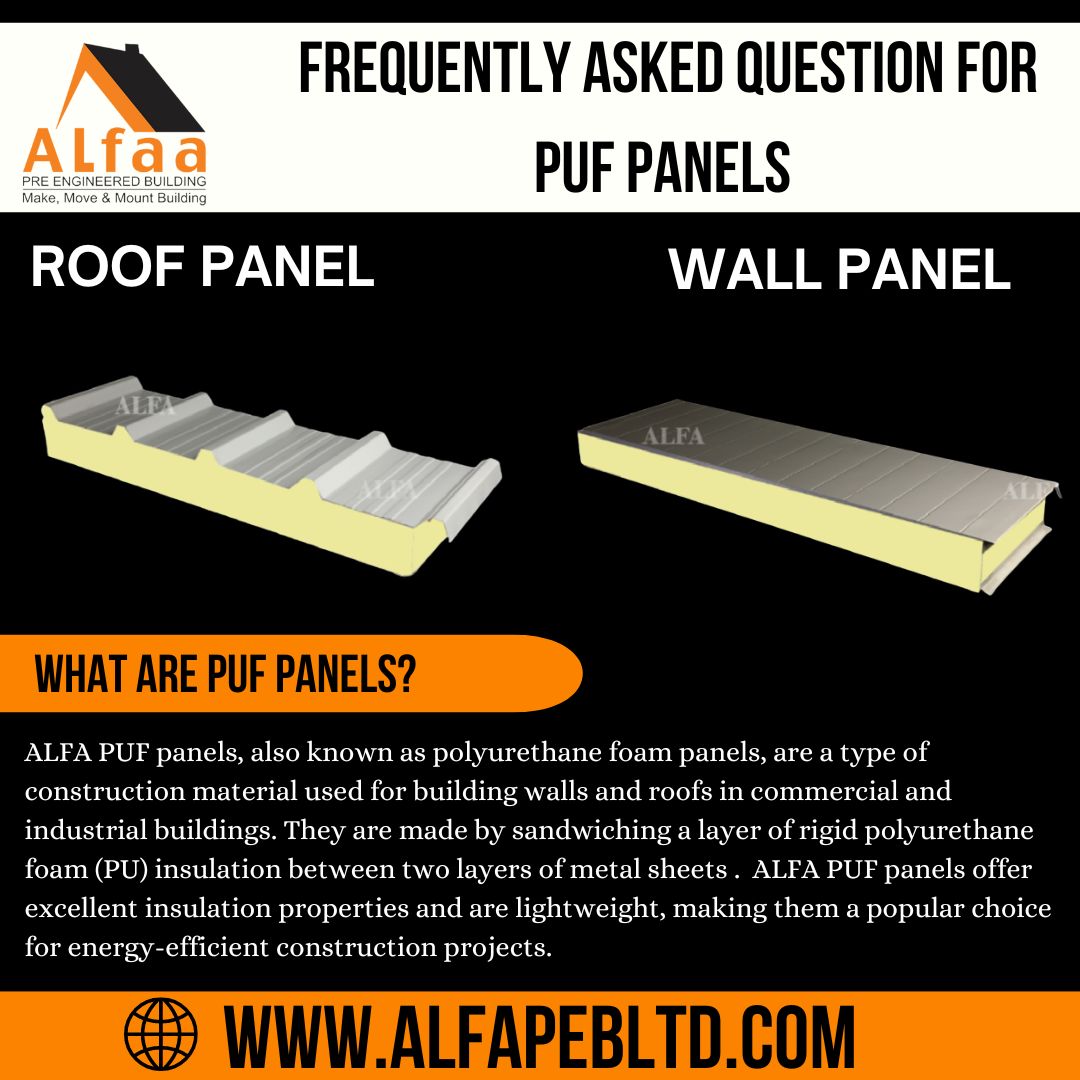 The wait is over! Check out our answers to the frequently asked questions about PUF panels. 

#ALFA #PUFpanels #FAQs #Insulation #InsulatedPanels #Sustainability #BuildingMaterials