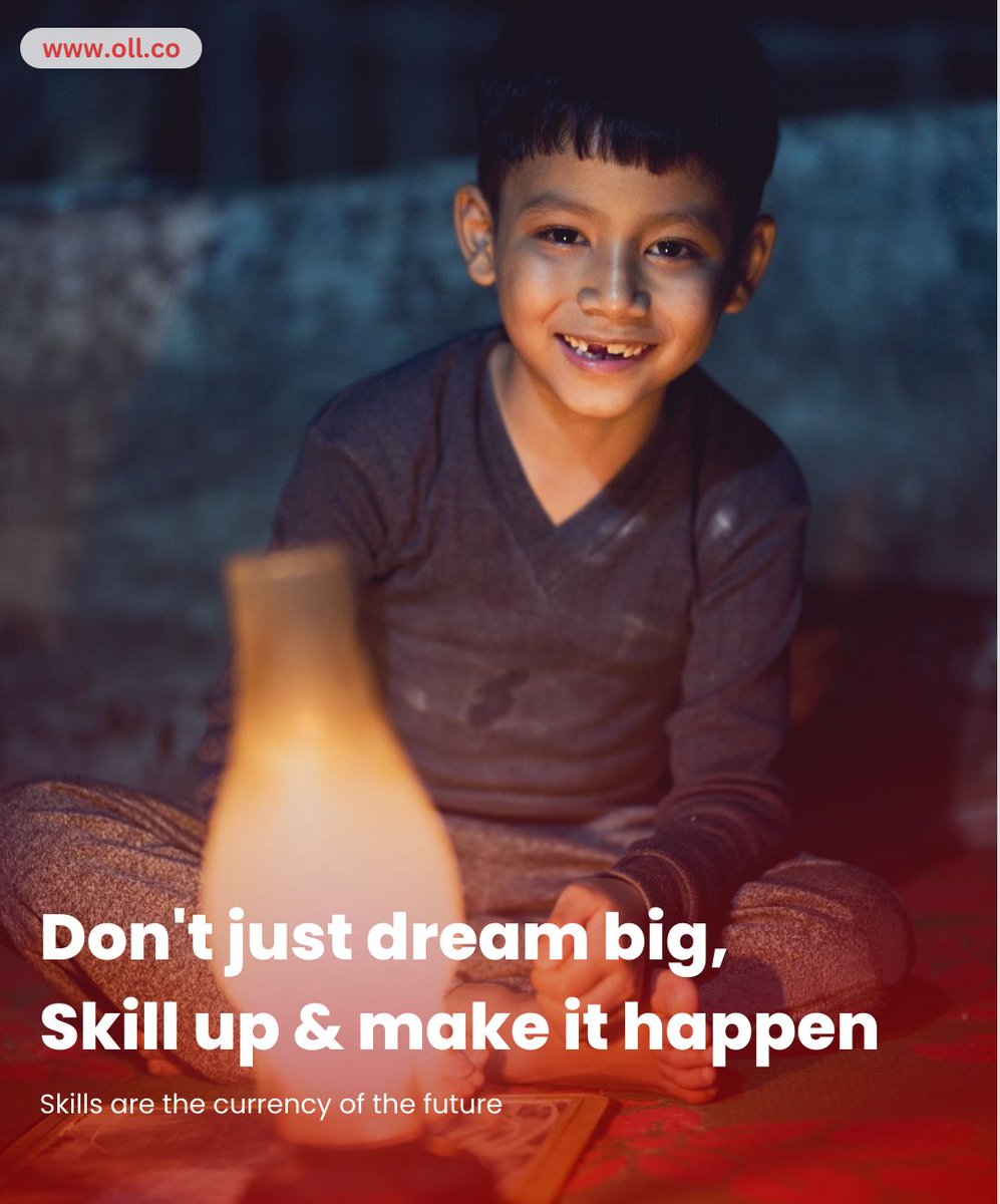 Level up your game with every opportunity to learn and grow. Invest in yourself, and the world will invest in you. 📚💡
.
 #SkillUp #LearningJourney #PersonalGrowth #oll #onlinelivelearning #Onlineeduction #skilllearning