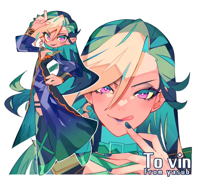 Skeb納品いたしました。リクエストありがとうございます! #Skeb #Commission より 