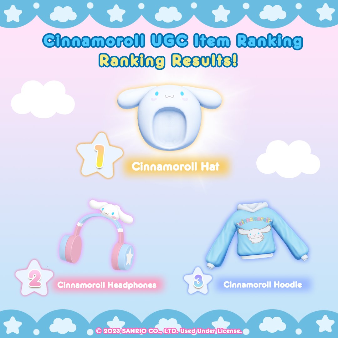 New SANRIO Roblox UGC Items