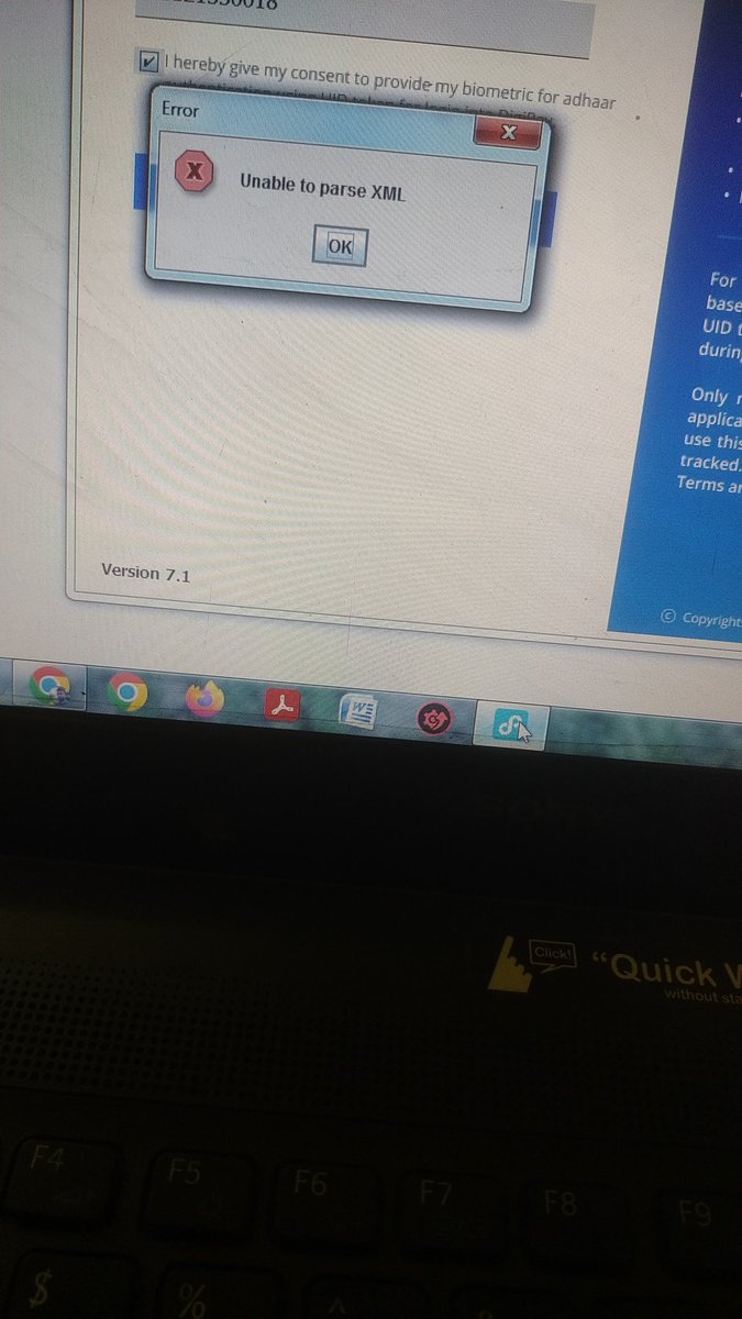 Rupesh3110231's tweet photo. @CSCegov_ ,@BiharCsc ,@cscdm ,new version digipay error ..after uninstall all old digipay and Rd service morpho.....this error occur ...please find solution..... https://t.co/sVzhIsCGVU