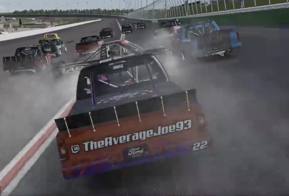 TheAverageJoe93's tweet photo. I wrecked in @iRacing #road2pro . Huge shocker. Atlanta is just a boring ass track. It’s Daytona lite. I was in the top 5 for 65-70 laps. Once I got back in the back, it’s literally a lottery. Oh well, it was still fun! https://t.co/ZCmEUzJ2aB