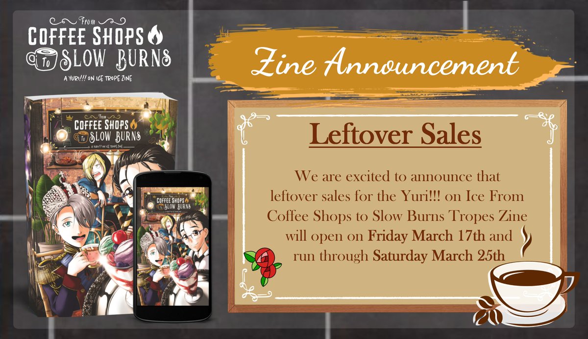 ☕From Coffee Shops to Slow Burns🔥 tweet media