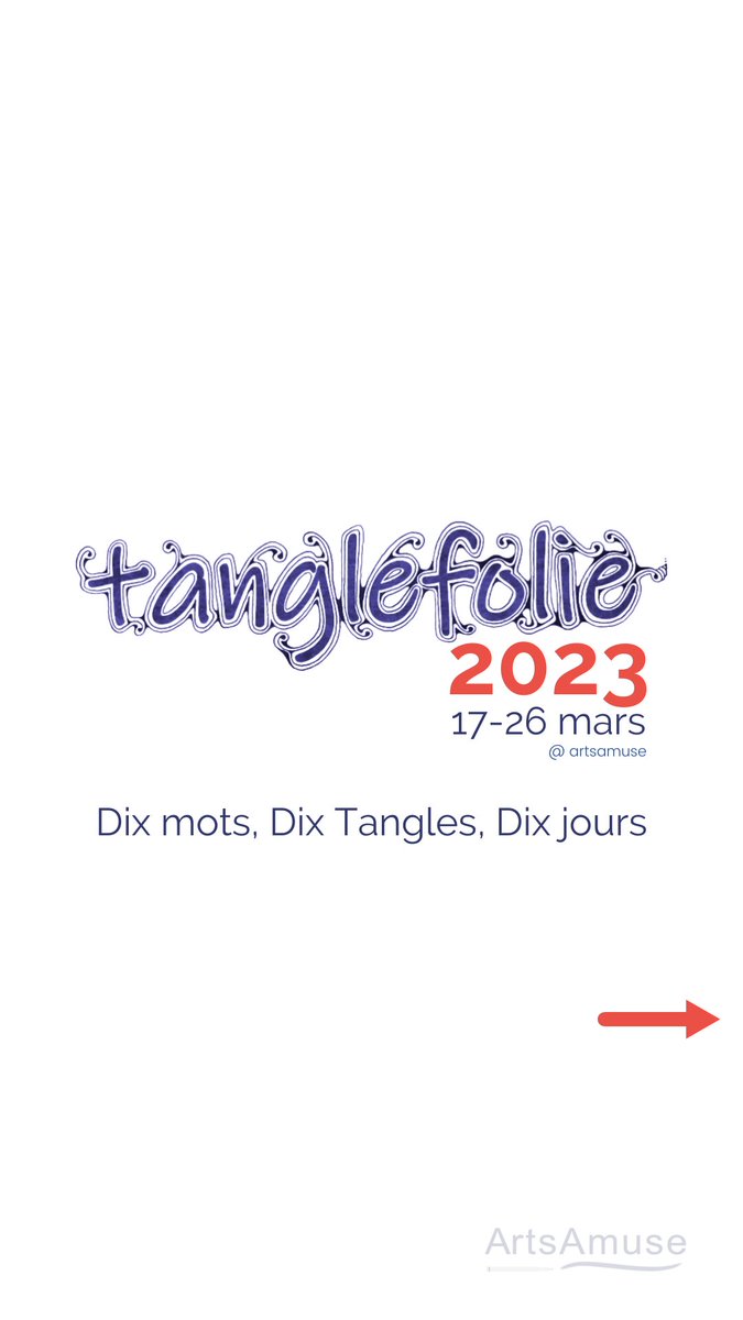 ArtsAmuseTangle's tweet photo. Le défi créatif Tanglefolie commence le vendredi 17 mars. C'est parti! Le premier live est à 18h30 CET sur le compte de @bezenandcreative
The Tanglefolie creative challenge begins on Friday, March 17.  The first live is at 18:30 CET on the account of @bezenandcreative
#zentangle https://t.co/sNq64G7QRn