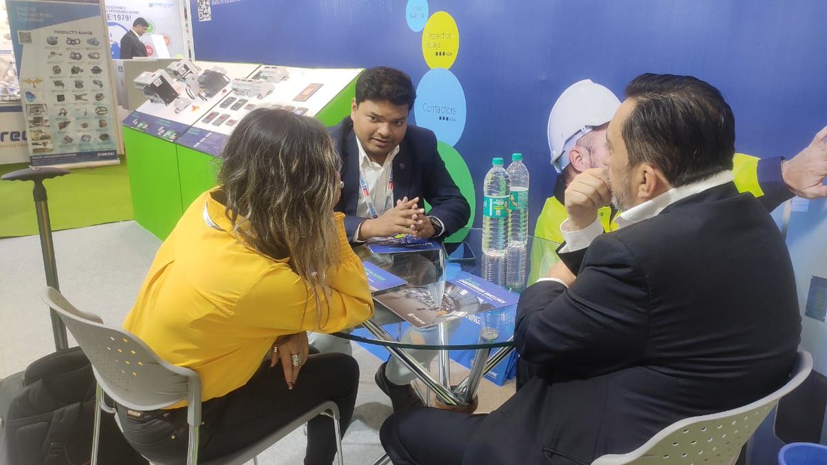 ElMeasureIndia's tweet photo. Our day one at IESS X Expo in Chennai was amazing! The response to our latest products and switchgears was overwhelming. We are grateful to everyone who visited our stall and showed interest. Come join us to experience our innovative solutions at the event. #IESSXExpo #elmeasure https://t.co/IbQ8mGob6l