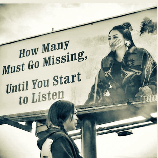 How many Of our Women must go Missing until you start to Listen?
#INDIGENOUS #MMIW #NativeWomen