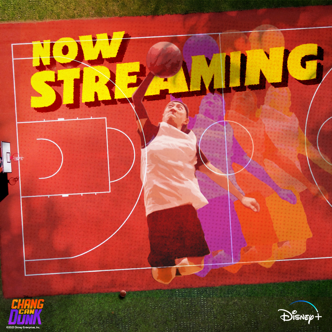 DisneyStudios's tweet photo. The 🏀 is in his court!

Check out #ChangCanDunk now streaming on @DisneyPlus. https://t.co/wYjcb46Vld