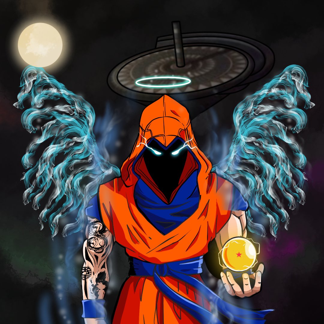 Guardians Of All Lost Souls (@goals_nft) on Twitter photo DBZ inspired 1/1 Guardian still not minted.  #NFTCommunitys #NFTs #Web3 DBZ inspired 1/1 Guardian still not minted.  #NFTCommunitys #NFTs #Web3