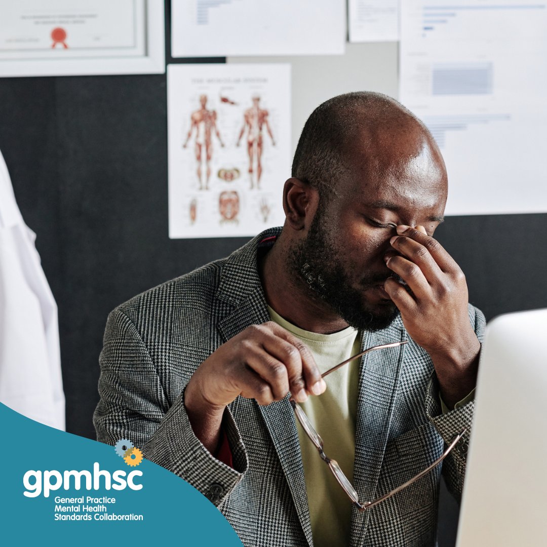 Burnout describes the result of severe stress and overwork, and represents something different from the usual reactions we have to stress. It’s been described as the dark side of self-sacrifice. Visit the GPMHSC website for self-care resources: bit.ly/3IpDj5o #gpmhsc