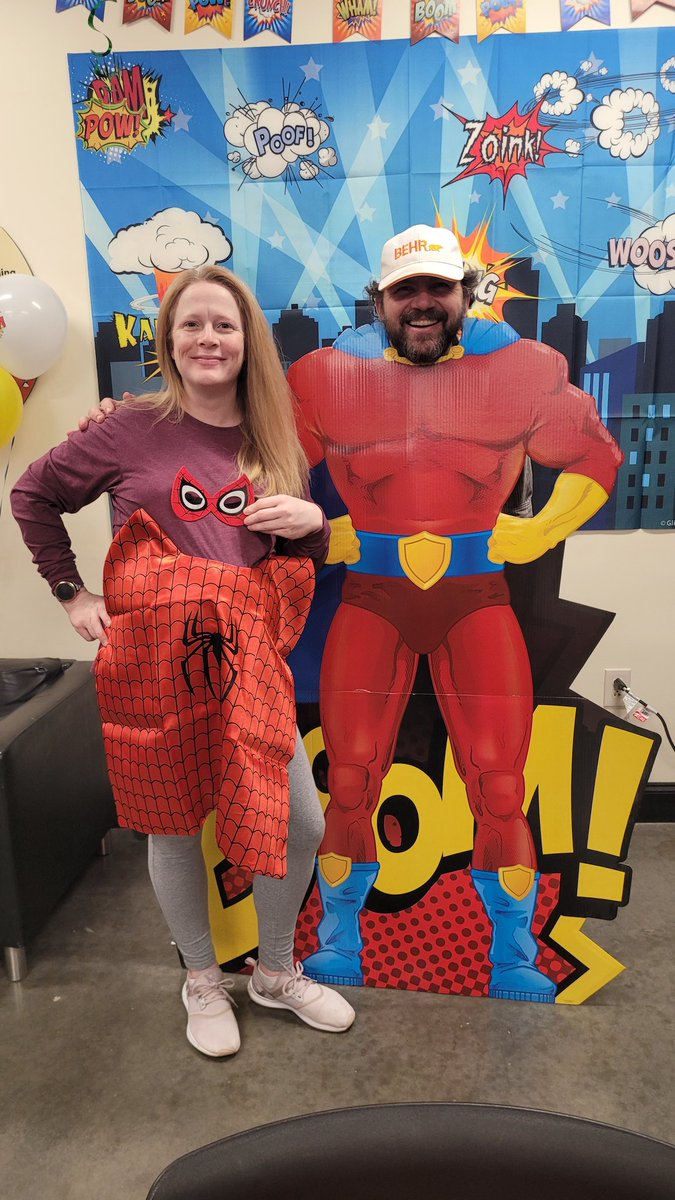 Leslie_W_HD's tweet photo. Super Hero Success Sharing @1764 Celebration with the freight team!! And soon to be little Spiderman Wyatt! @DennisYoungbloo @B_HomeDepot @sarahmae_666 @Rachel_1764 @christopher_ccs @hollytate122 @waynehomedepot https://t.co/sdVlponaMl