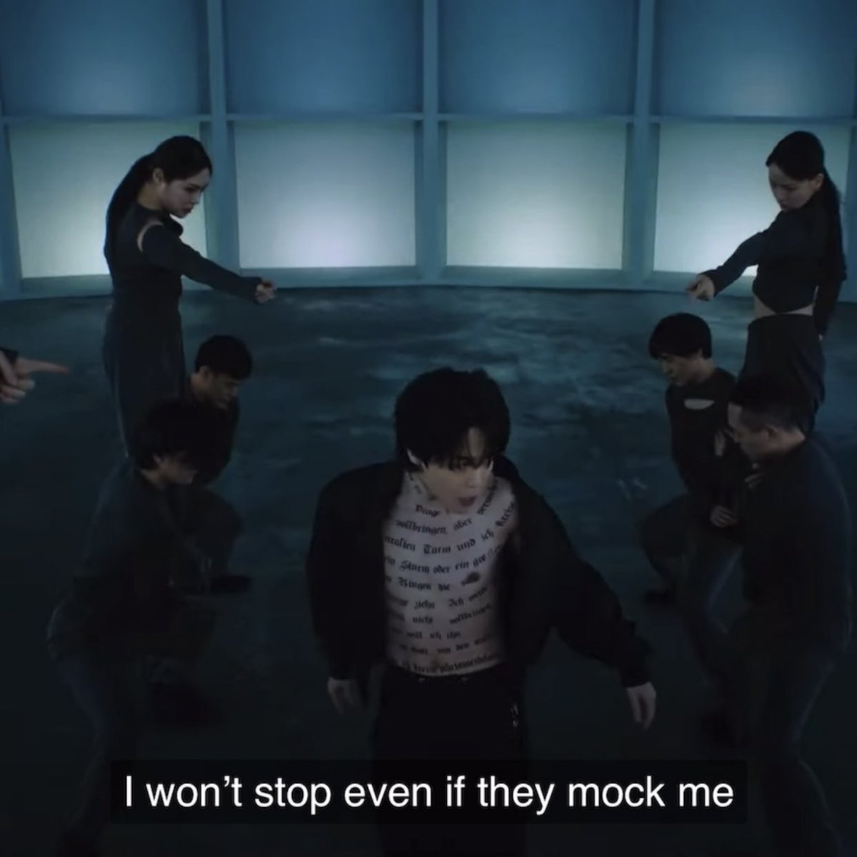 joonstudio's tweet photo. "i won't stop even if they mock me"

- jimin, set me free pt. 2 https://t.co/snEod4viYE