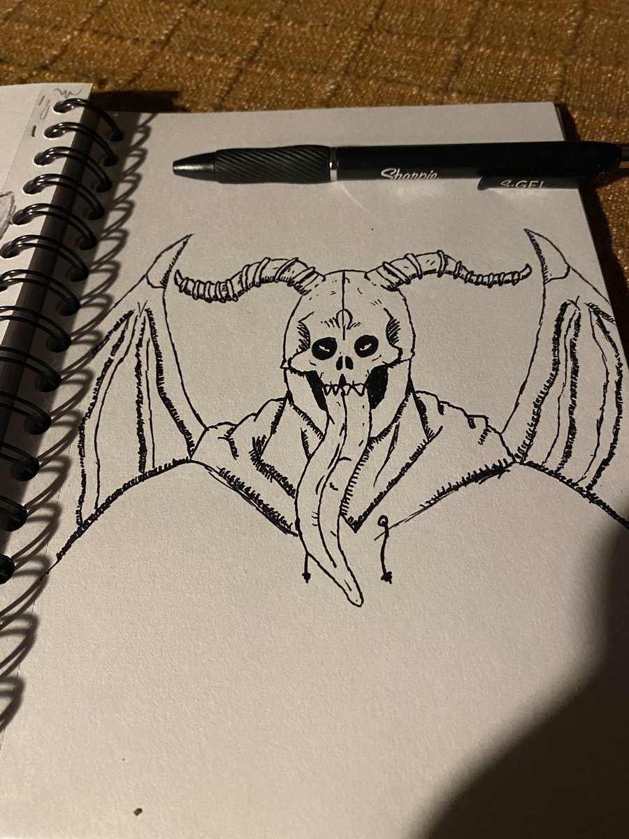 dripchrollo's tweet image. i tried sketching chidaruma from dorohedoro i think it came out pretty decent