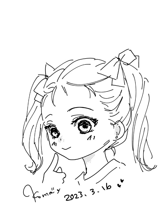 日にち間違えた（笑）
先日の女の子のちびっこ版。
顔面…使える…使えるぞ…。
クリスタ2.0ﾔｯﾎ～ィ⤴️ https://t.co/7v0SWHJ4Vt