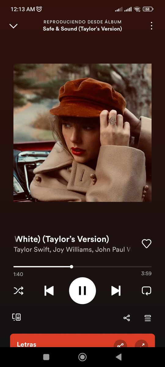 Levy85's tweet image. Yo ahorita: 

#safeandsoundtv #TheErasTourTS