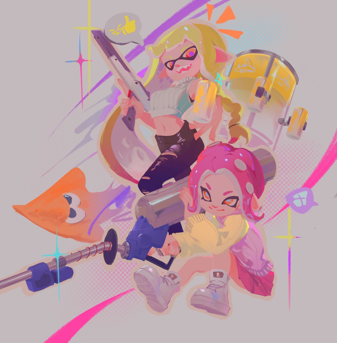 Restor1a's tweet photo. #Splatoon3 https://t.co/KVJSZ71ndO