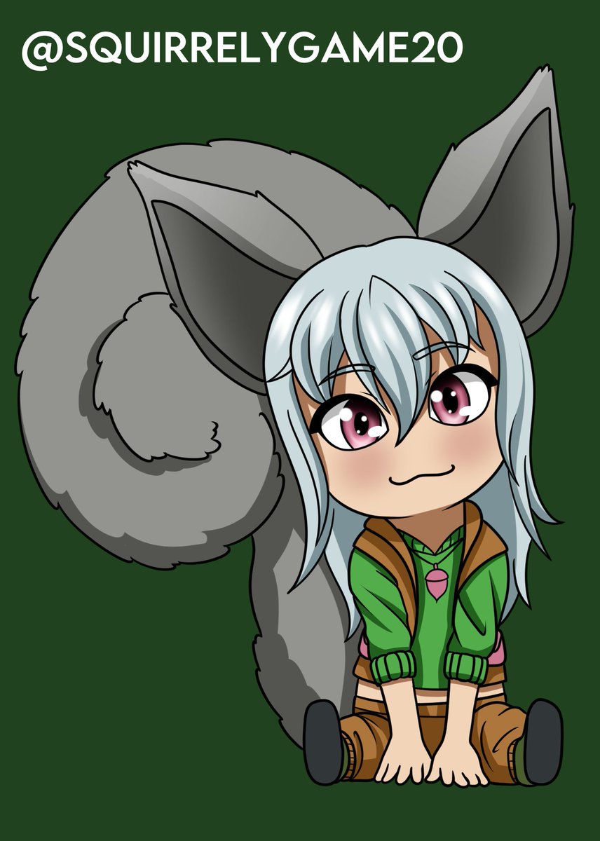squirrelygame20's tweet photo. LOOK LOOK LOOK!!!! LOOK AT WHAT @Herostrain DID!!!

Buddy GC is totally planning some mischief and Buddy Ayumi is extra adorable!!!

Thank you so much, Hero!!!!

#GCrazyArt #artyummi #Vtuber https://t.co/Wb45eulD0k