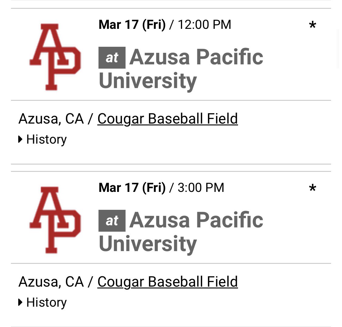 Dom plays tomorrow here at APU can’t wait, it’s going to be fun, same times on Saturday