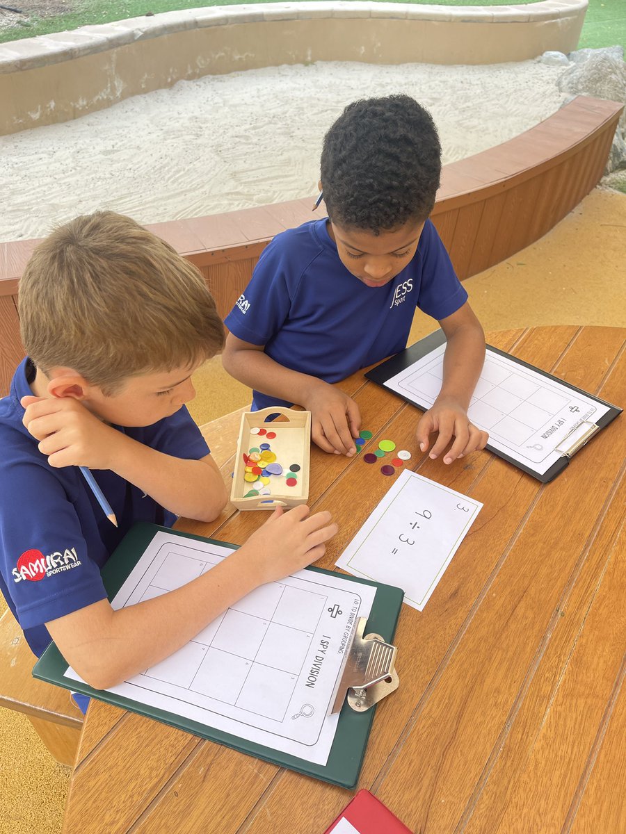 JESS Primary Year 2 (@jessprimaryyr2) on Twitter photo Today we took our maths outside and completed ‘I-spy division’. The children went on a hunt to find and answer division questions using the grouping method. Well done Year 2! <a href="/WhiteRoseEd/">White Rose Education</a> <a href="/JESSPrimary/">JESS Primary</a> <a href="/JESSDubai/">JESS Dubai 🇦🇪</a> 🕵️♀️🕵🏻♂️🧮 Today we took our maths outside and completed ‘I-spy division’. The children went on a hunt to find and answer division questions using the grouping method. Well done Year 2! <a href="/WhiteRoseEd/">White Rose Education</a> <a href="/JESSPrimary/">JESS Primary</a> <a href="/JESSDubai/">JESS Dubai 🇦🇪</a> 🕵️♀️🕵🏻♂️🧮