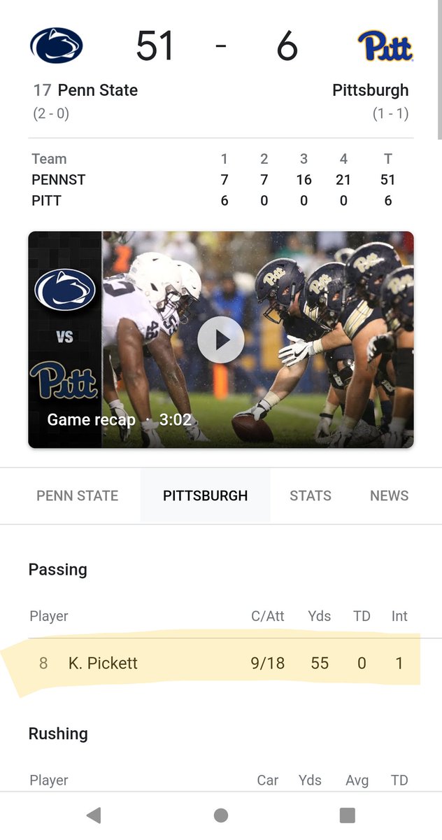 PennSt8r1's tweet photo. @ThePoniExpress You talking about this Pickett? https://t.co/q2ndmv5ETN