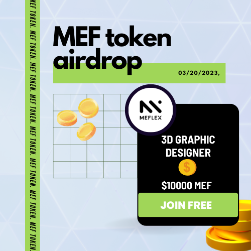 meflex_official's tweet photo. Win big with MEF! Enter our event for a chance to win 10,000 MEF tokens for free. Follow the link and fill out the form to join. #MEFToken #TokenEvent #FreeTokens #Crypto #Blockchain #Cryptocurrency #Bitcoin #Ethereum #Altcoin #Altcoins #Altseason https://t.co/LOo7ZJzrvH
