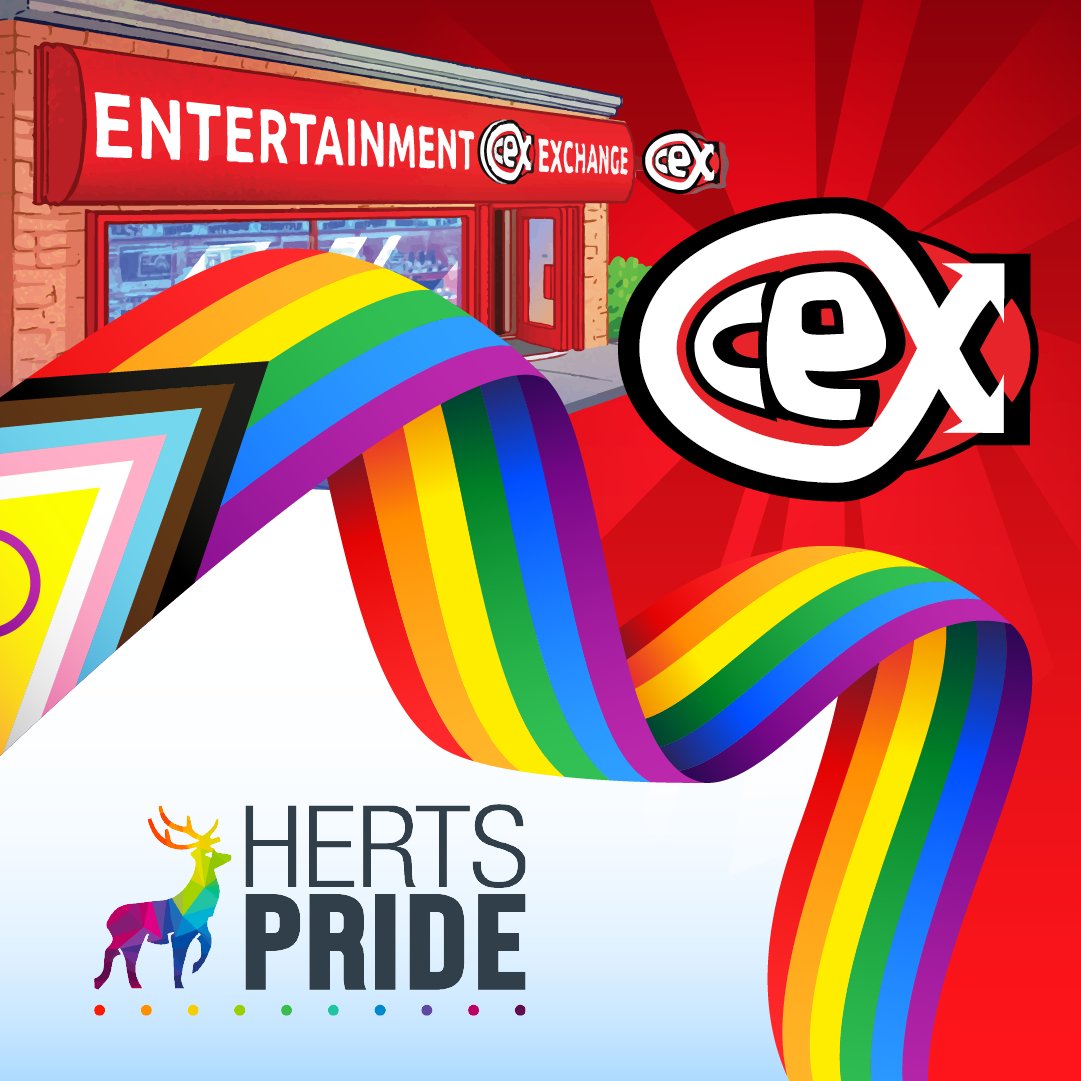 HertsPRIDE's tweet image. Headline Sponsor news!

We are pleased to announce that @Cex is partnering up with us as a Headline Sponsor for Herts Pride 2023!
#TogetherAsOne