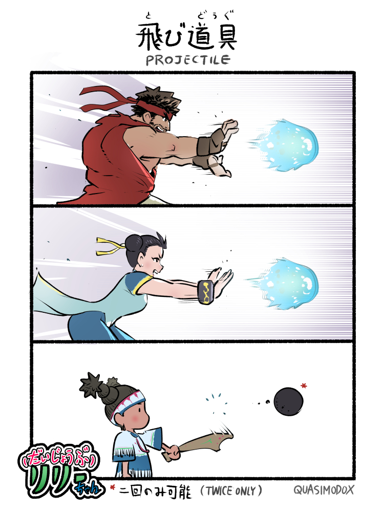 StreetFighter6 comic 
"It's OK, LiLy" Vol 4 - Projectile 