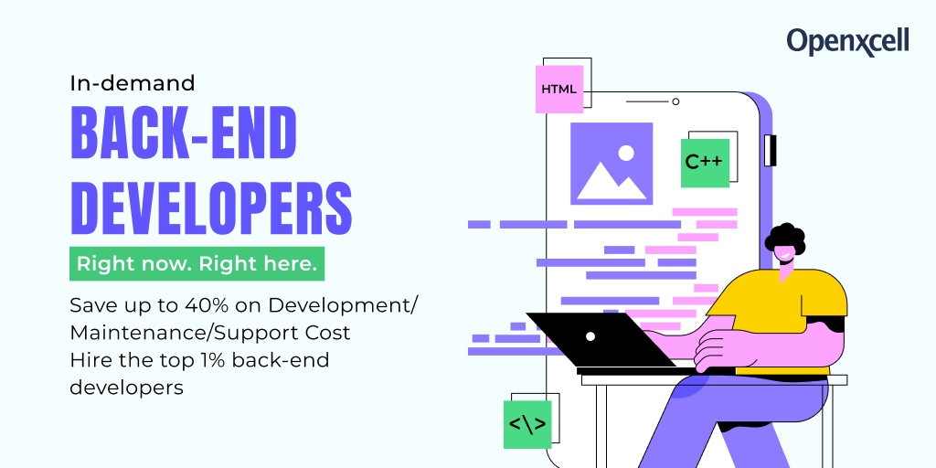 openxcell's tweet image. Looking for on-demand back-end developers? OpenXcell is here to help you with vetted developers with years of expertise. Get a free consultation with our expert. bit.ly/3STnhUd
#backenddeveloper #hirebackenddeveloper #backenddevelopers #HireBackendEngineer