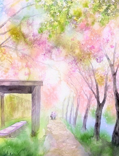 sawapipo's tweet photo. #桜の作品でTLにも桜を咲かせましょう https://t.co/E7dEUAtmEK