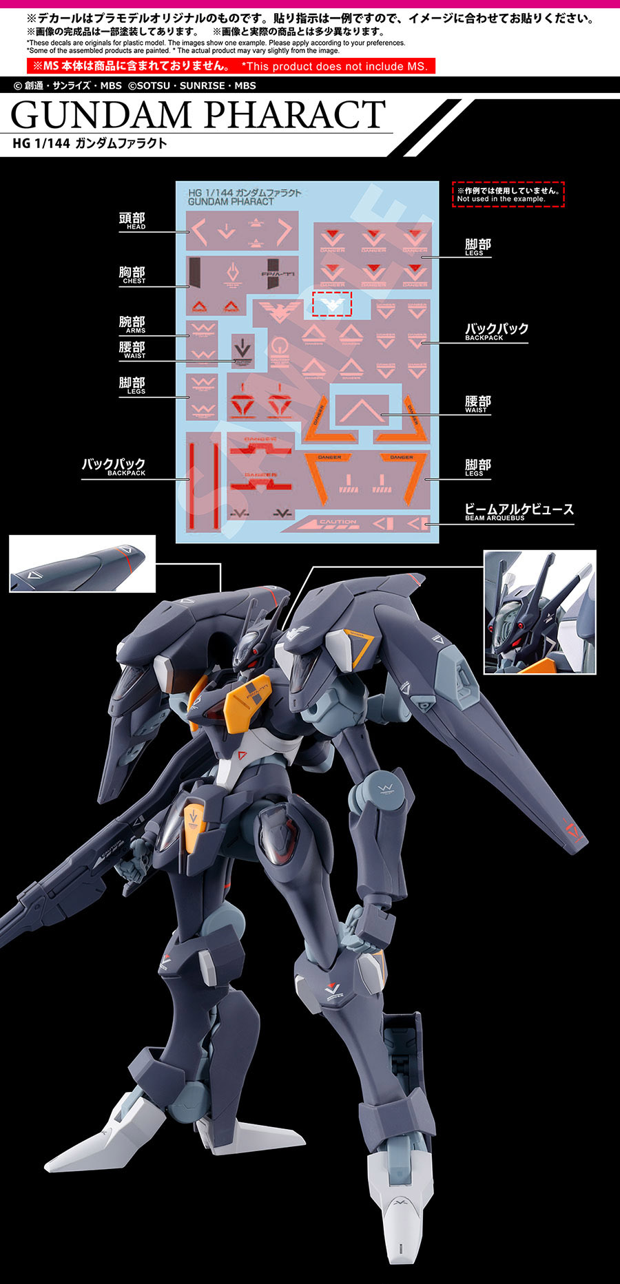 HG ガンプラ 水星の魔女5種セット + デカール BANDAI HOBBY公式（BANDAI SPIRITS） on X: 