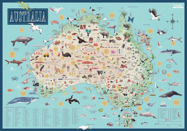 TaniaMcCartney's tweet photo. To the many who’ve asked if my Australia Map (@HardieGrant) will ever reprint… it’s going into reprint!
A limited quantity will be available early June, instore and online. Huzzah!
#australiamap
#australianmaps
#hardiegrantexplore
#childrensmaps
#australia https://t.co/VjHHcAlz0z