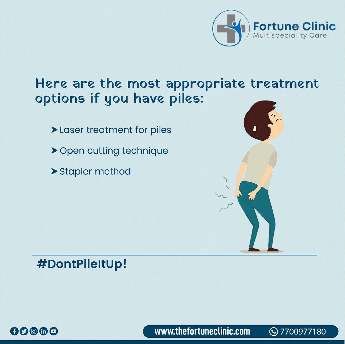 ClinicFortune's tweet photo. The shape of the toilet seat puts extra pressure and cause the veins to become swollen when you sit there for a long time. When you’re pushing hard during a bowel movement, you've got the potential for hemorrhoids. Avoid sitting for long hours so that you #DontPileItUp! https://t.co/SyJtYFCh8w