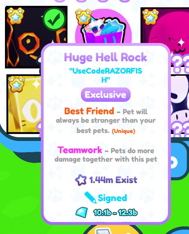 ⚡️HUGE PET GIVEAWAY⚡️#13
💙Follow <a href="/RazorFishGaming/">(R)azor(F)ish(G)aming</a>
❤️Like
💚Retweet
Winner will be annouced 3/17/23 Good Luck!
DAILY GIVEAWAYS Turn🔔On!